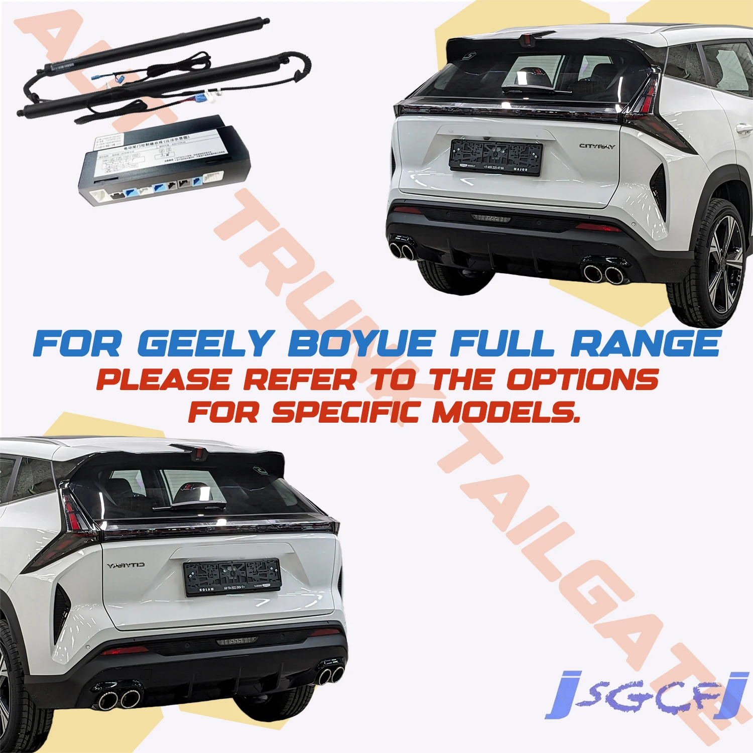 For Geely Boyue/Boyue L/Cool/Pro/X Car Power Trunk Lift  Electric Hatch Tailgate Tail gate Strut Auto Rear Door Actuator