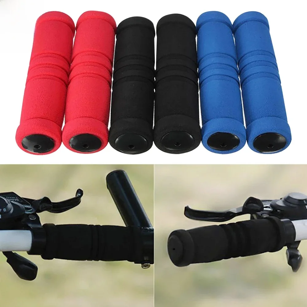 AliExpress WYMECT 2pcs Soft Foam Sponge Handle Bar Motorcycle Handlebar Foam Hand Grips Cover Bike Cycle Bicycle Motorcycle MTB Accessories