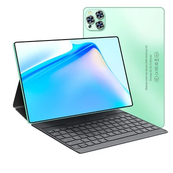 Tablet Case + Keyboard Speaker Phone Pad Pro Google Play 16GB RAM 1TB ROM Tablets 2K HD Android 13 Dual Call GPS Bluetooth