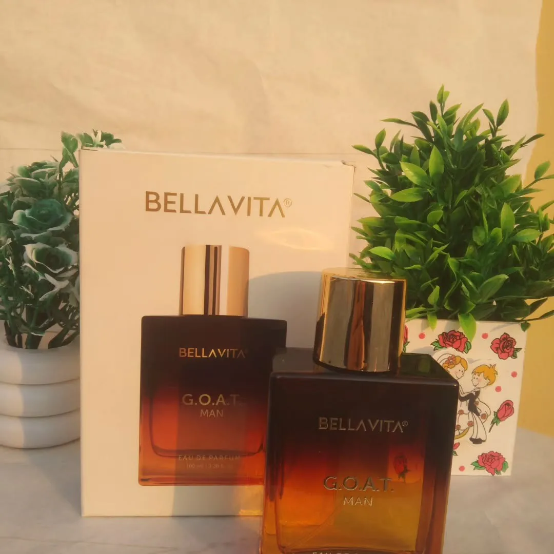 عطر بيلافيتا الفاخر G.O.A.T للرجال Edp 3.4 Fl.Oz |     رائحة طازجة تدوم طويلاً |     البرغموت واللافندر والفيتيفر والباتشولي