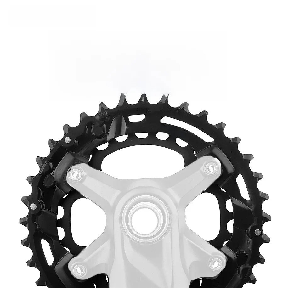 AliExpress Shimano Chainring 96BCD 36T Crown MTB Chainwheel 64BCD 26T Bicycle Sprocket for Shimano MT510 M4100 M5100 M8000 M9000 Crankset