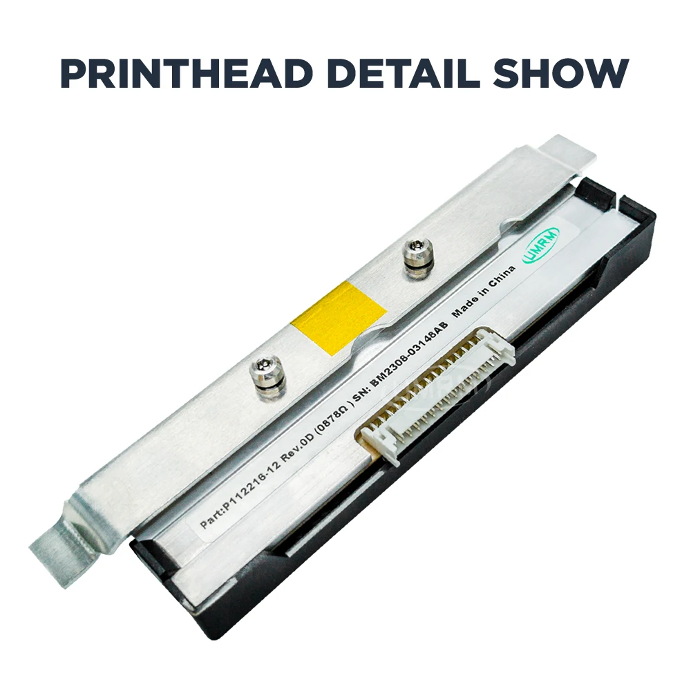 UMRM Barcode Label Thermal New Replaceable Print Head Printhead for Zebra ZT111/ZT211/ZT231 203/300dpi P1123335-012/P1123335-013