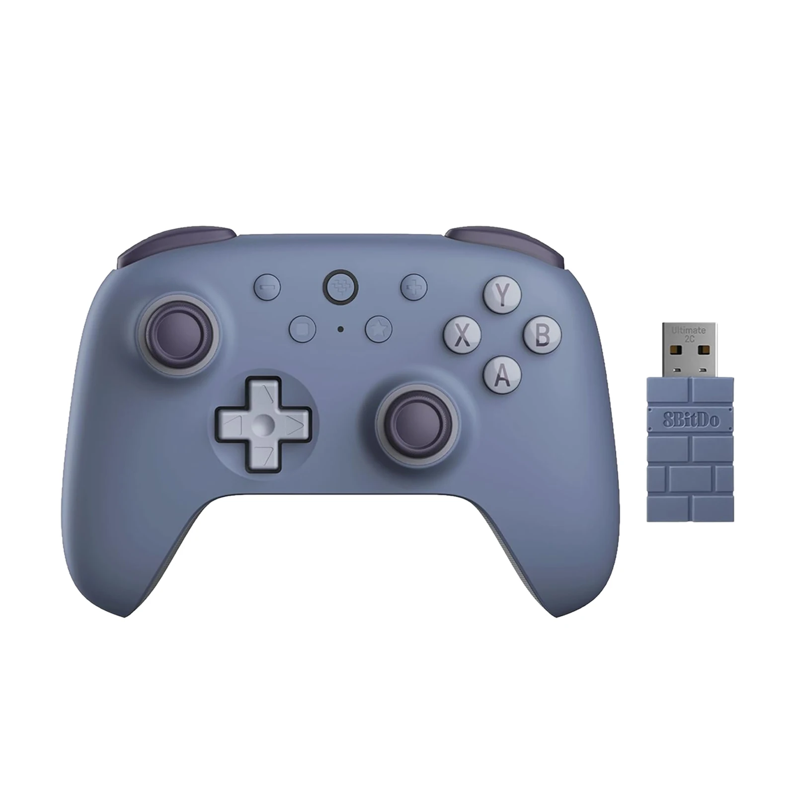 8BitDo New Ultimate 2C Wireless Gaming Controller for PC, Windows 10, 11, Steam Deck, Raspberry Pi, Android Gamepad Accessories