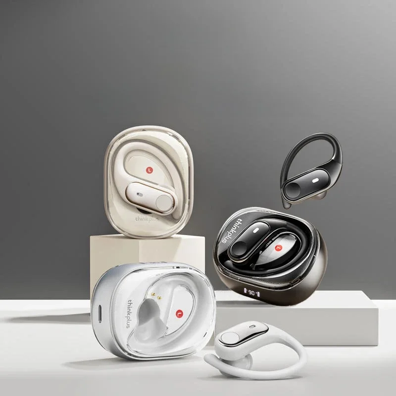 Lenovo-Écouteurs Bluetooth sans fil LP79 avec micro, écouteurs TWS, écouteurs de jeu à latence ultra-faible, casque HiFi, crochet d'oreille sport, nouveau, 5.4