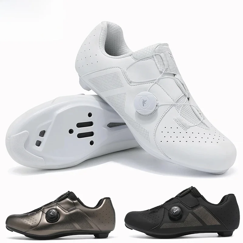 AliExpress R.xjian 2025 Cycling Shoes Road Bike Men Women Large Size To 48# Racing SPD Cleat Professional Self-Locking MTB Bicycle Sneakers Unisex