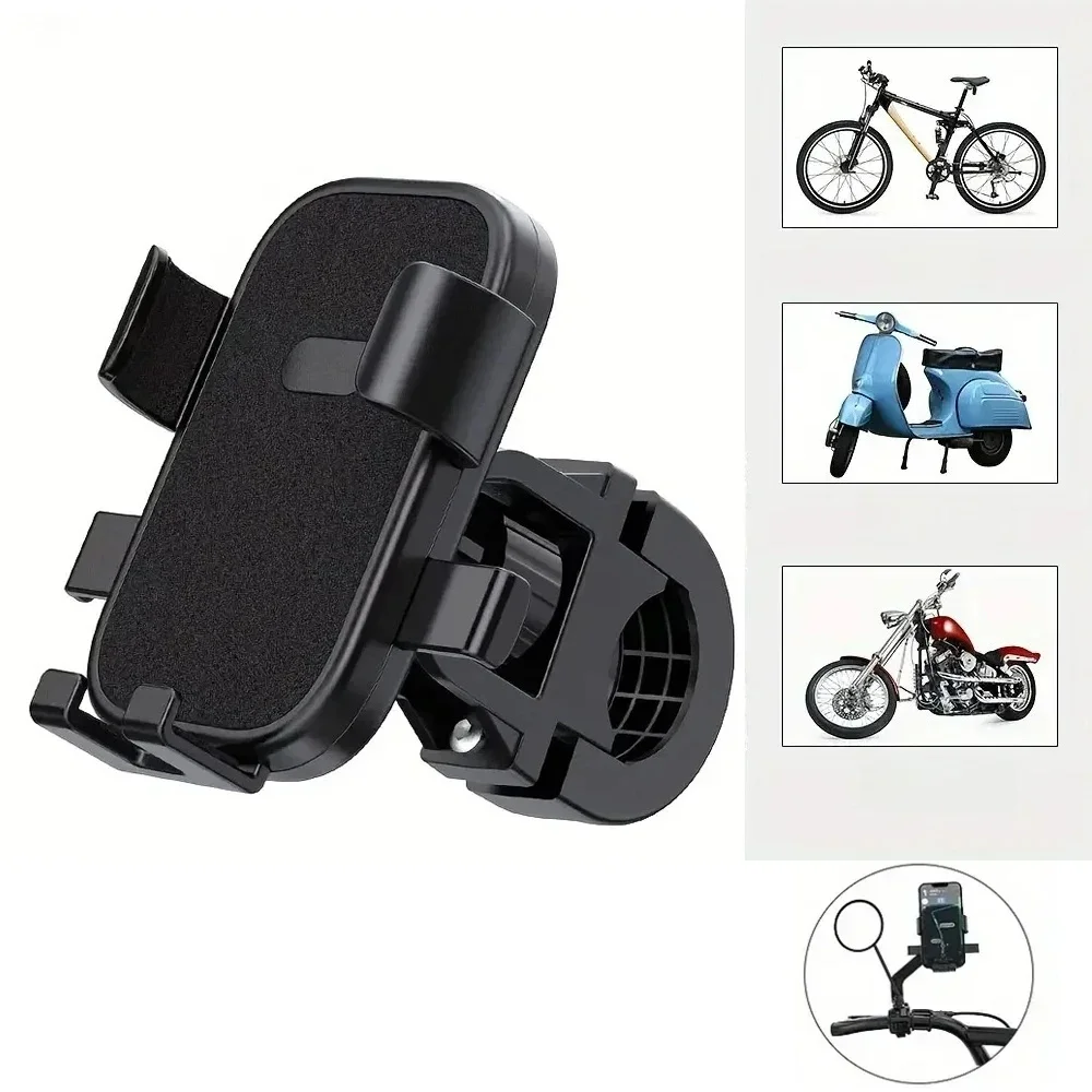 AliExpress Bike Phone Holder Motorcycle Phone Holder 360° Rotating Adjustable Car Navigation Stand Outdoor Universal Phone Accessories