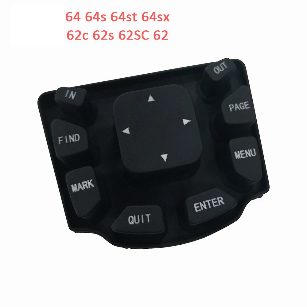 Клавиатура для Garmin 64 64s 64st 64sx 64sc 64stc 62c 62s 62SC 62 62st 62stc 65 65s Черная кнопка Клавиатура Staring Cracking