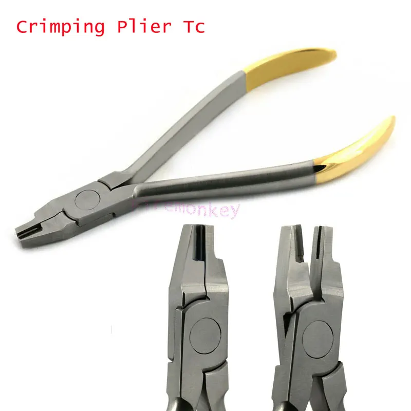 

Dental Orthodontic Plier Crimpable Hook Placing Pliers S.S Dentist Instruments