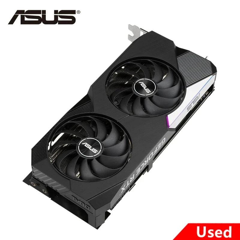 2024 używana karta graficzna ASUS RTX 3070 8GB GDDR6 256bit karty graficzne GPU RTX3070 8G PCI Express 4.0 16X