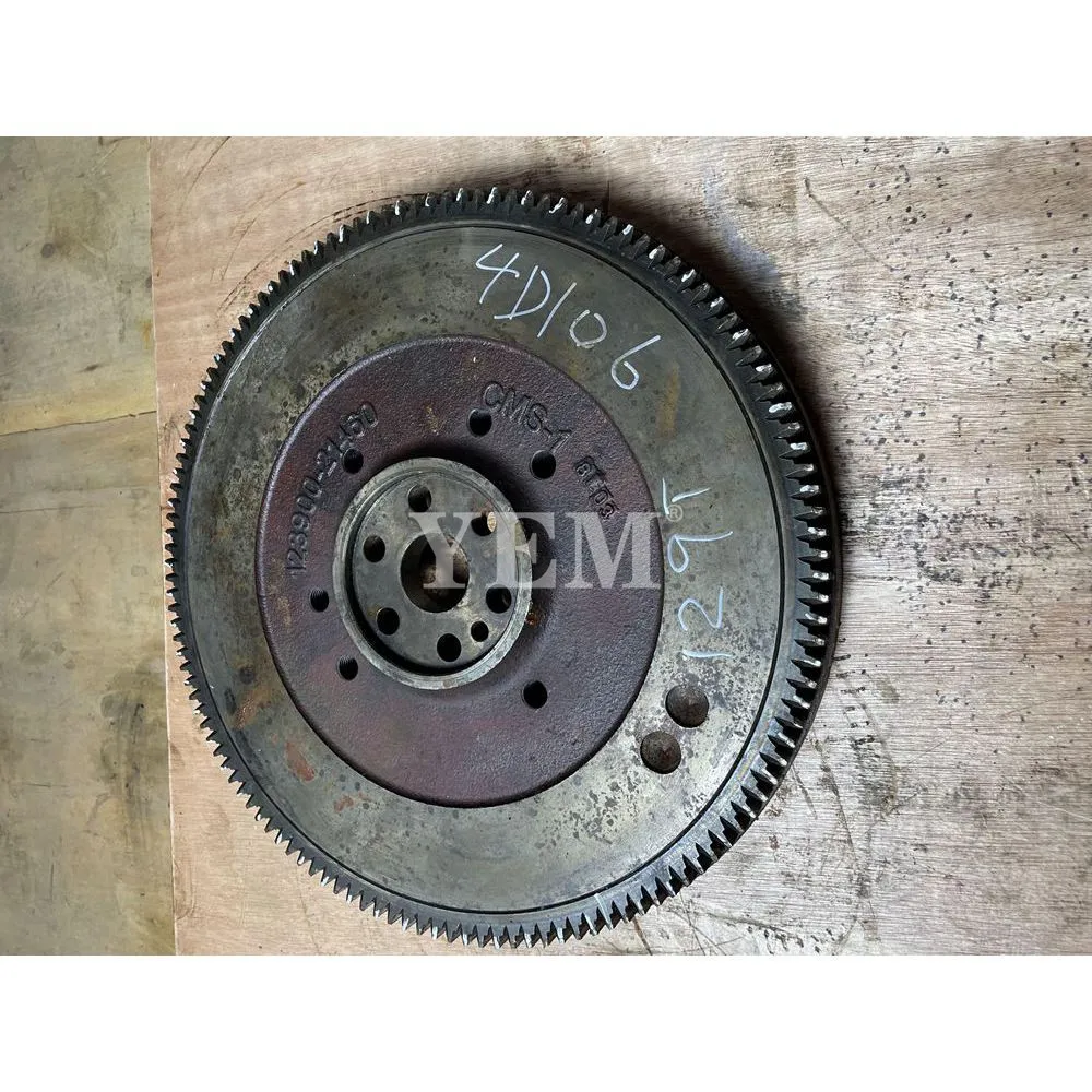 

Used 4Tnv106 Flywheel Assembly For Yanmar Diesel Engine.