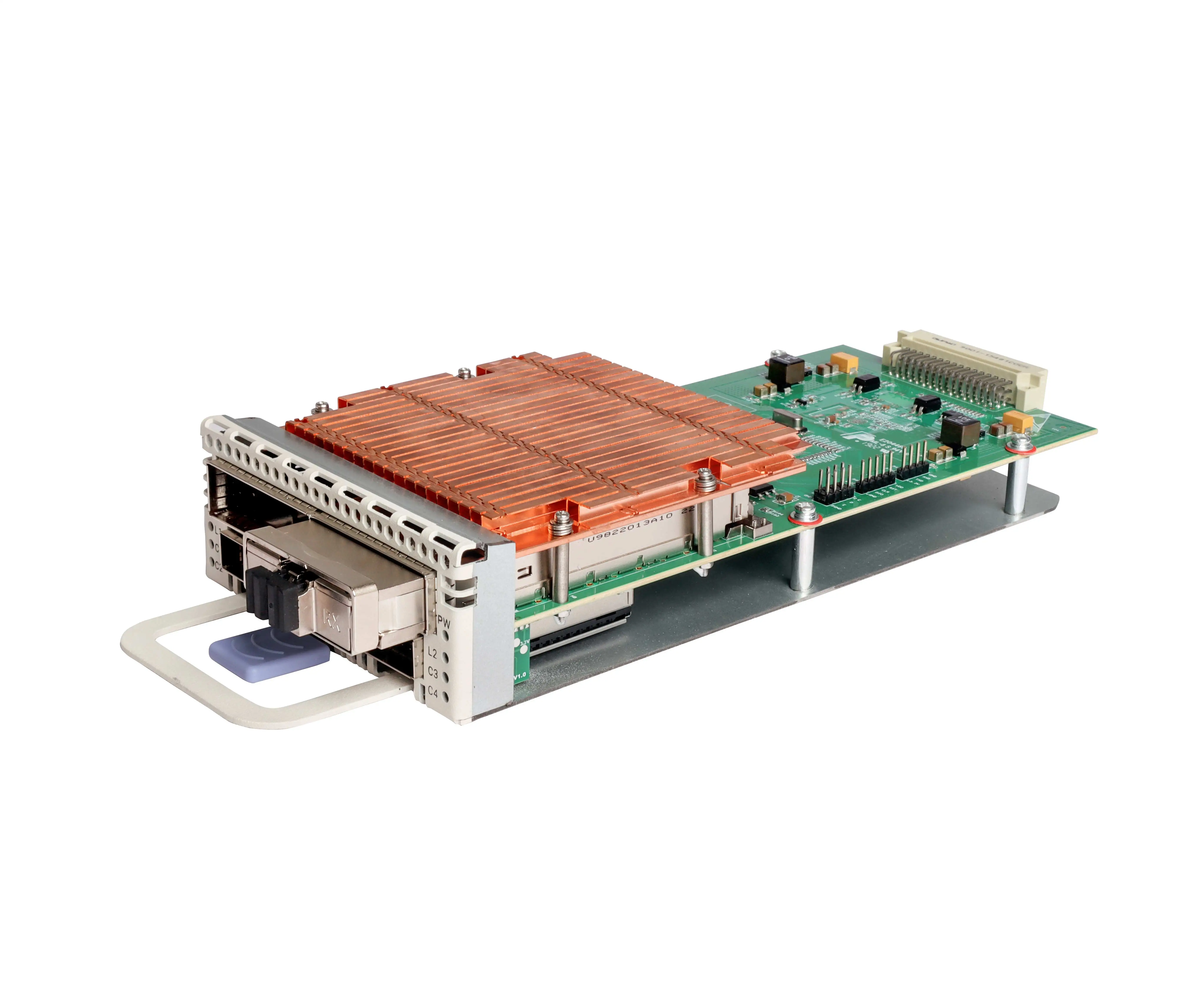 2x100G QSFP28 to 200Gbps CFP2 Transponder DWDM tunable coherent OTU muxponder Data Transfer sfp module