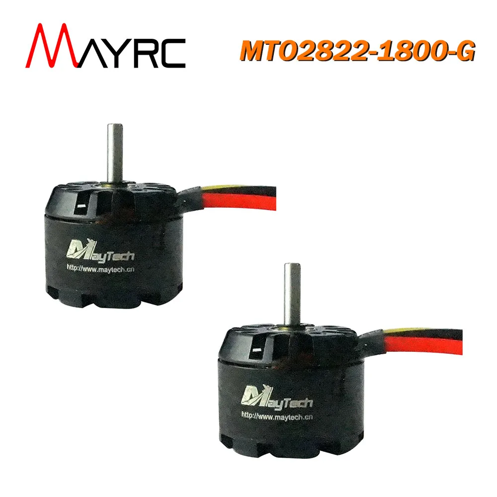 

1/2PCS MAYRC 16.6A Max.Current 1800KV Outrunner Brushless Sensorless Motor for Helicopters Sport Float Planes Trainer Fixed-wing