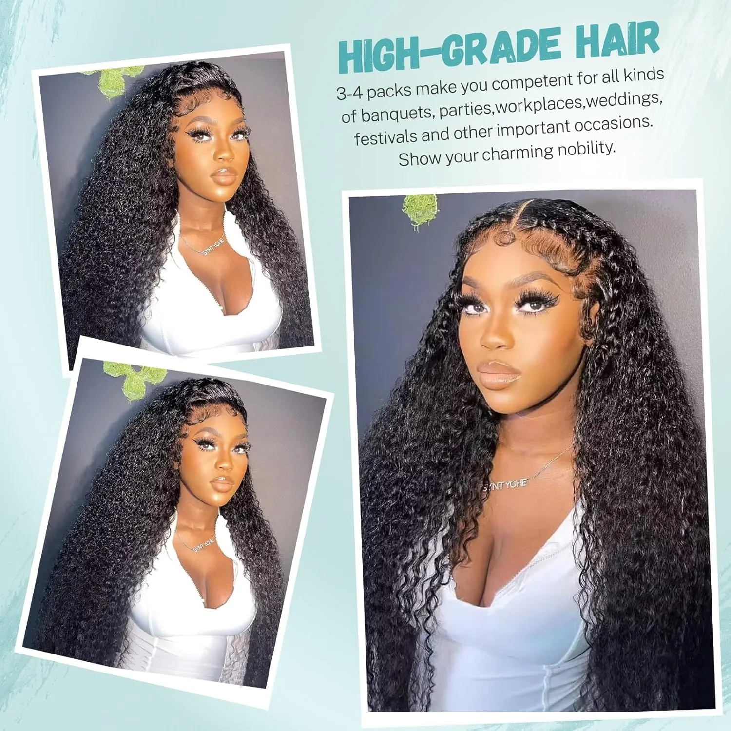 موجة عميقة قبل المستعبدين عصا تلميح شعر مستعار بشري I تلميح وصلات شعر قطعة شعر # 1B شعر Itips أسود طبيعي