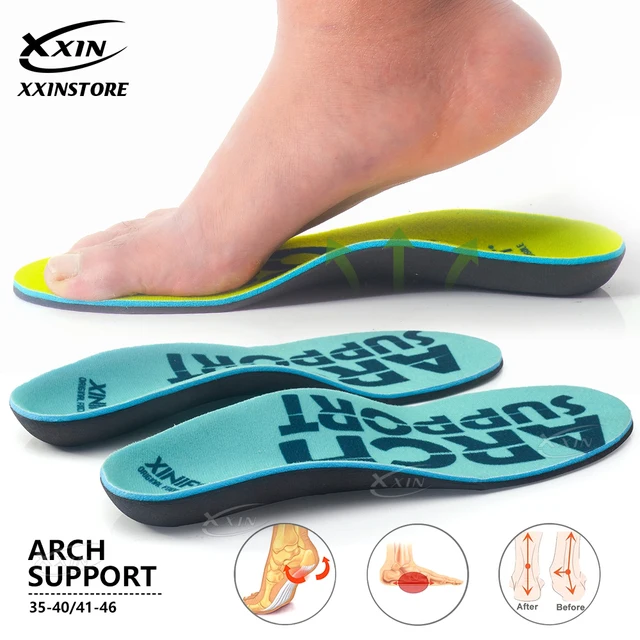 【Xxin】EVA Orthotic Sports wkładka wkładka do butów podpórka nad kostką poduszka pod piętę unisex pielęgnacja stóp rozmiar 35-46