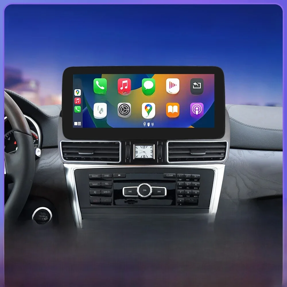 Linux Touchscreen-Autoradio für Mercedes Benz ML W166 ML350 GL X166 2012–2015 GPS mit Carplay Android Auto Airplay Mirroring