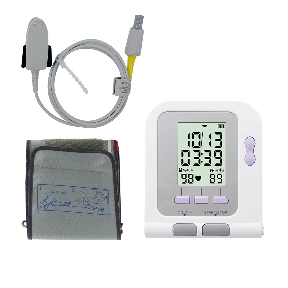 CONTEC 08C Digital Blood Pressure Monitor Automatic Arm Style,Sphygmomanometer,Free SW,Spo2