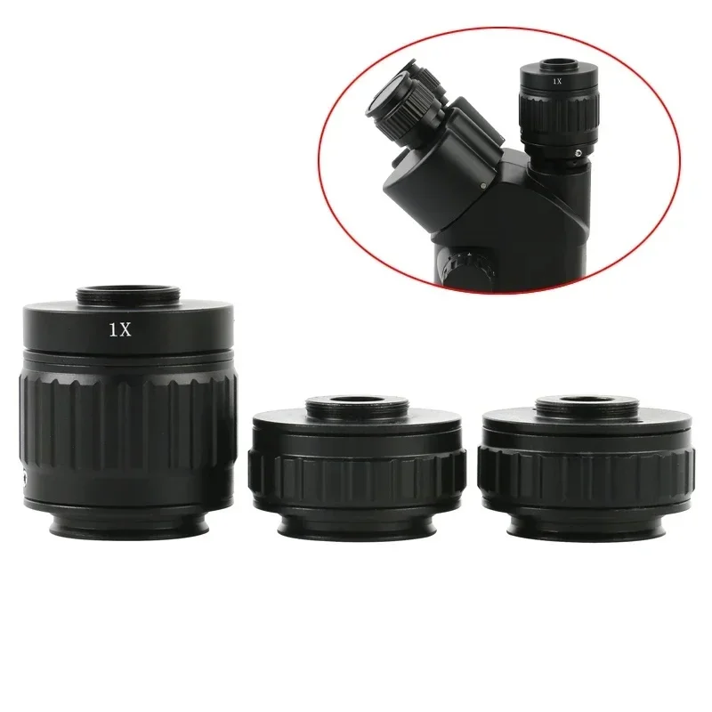 1X 0.35X 0.5X C mocowanie obiektywu Adapter Focus regulowana kamera instalacja C Adapter do montażu na nowy typ Trinocular mikroskop Stereo — zdjęcie 2