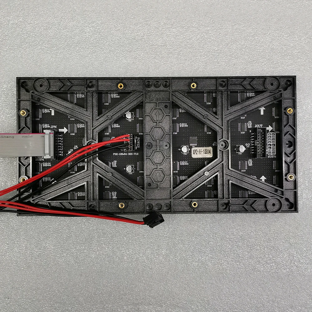 Small spacing HD P2 indoor 256*128mm full color RGB dot matrix LED display module