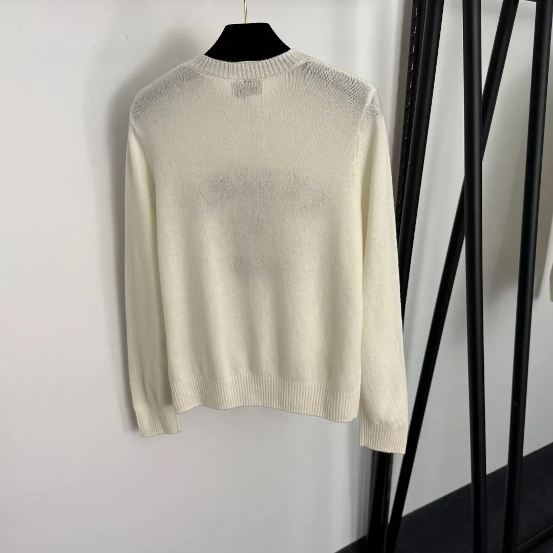 25 outono/inverno novo suéter de malha com gola redonda para mulheres, moderno e casual, estilo simples, suéter de manga comprida de malha