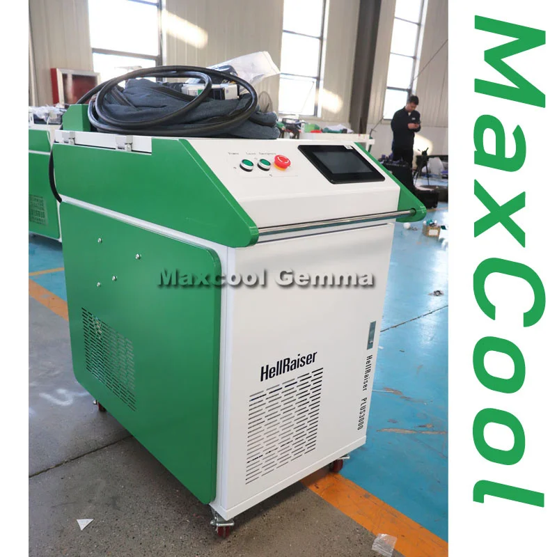 

Maxcool Portable1500w 2000w 3000W Rust Paint Removing Laser Cleaner Fiber Cleaning Machines