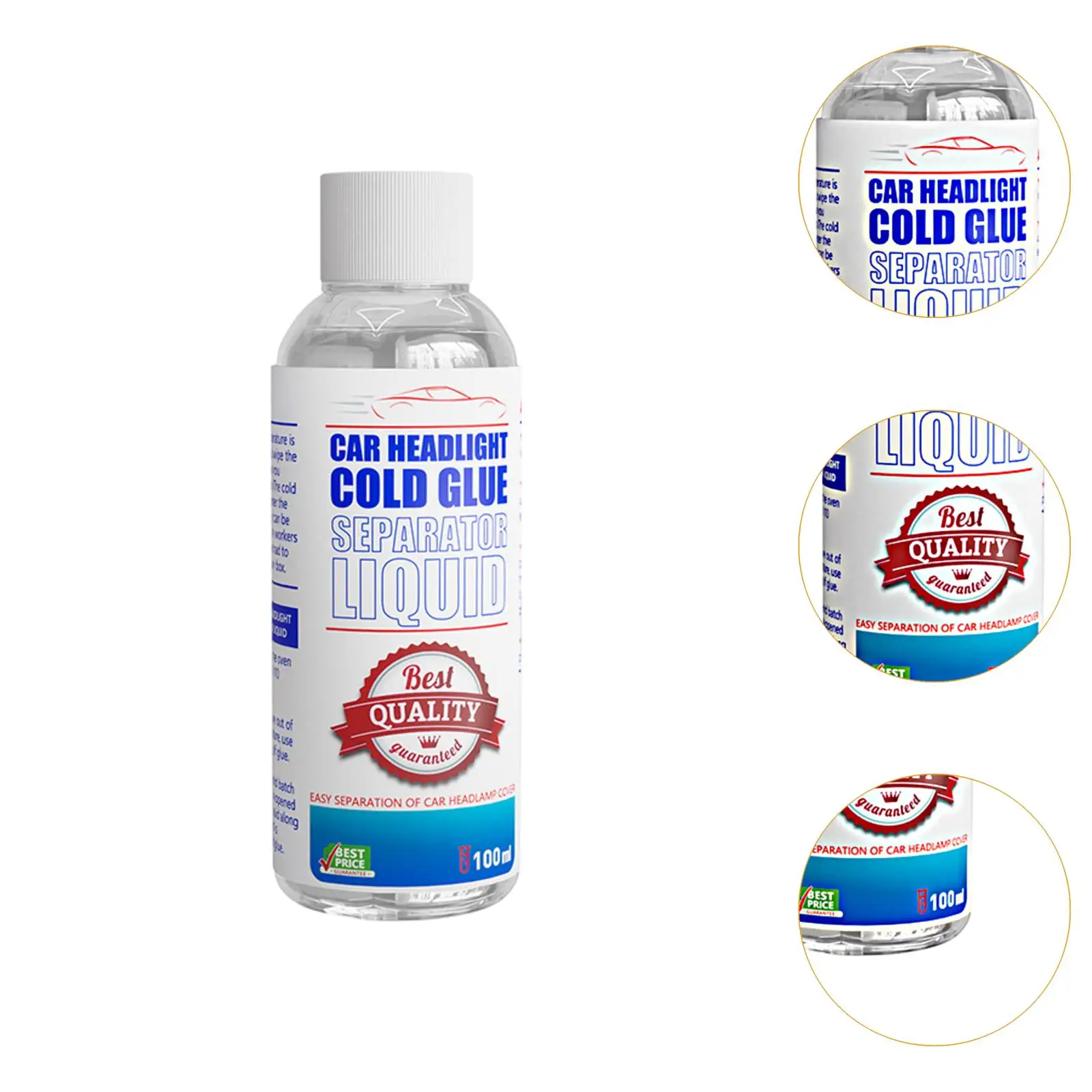 100-500ml Car Headlight Separation Agent Headlight Lampshade Cold Glue Separator Fluid Disassembly Liquid Effective Repair tool image 5