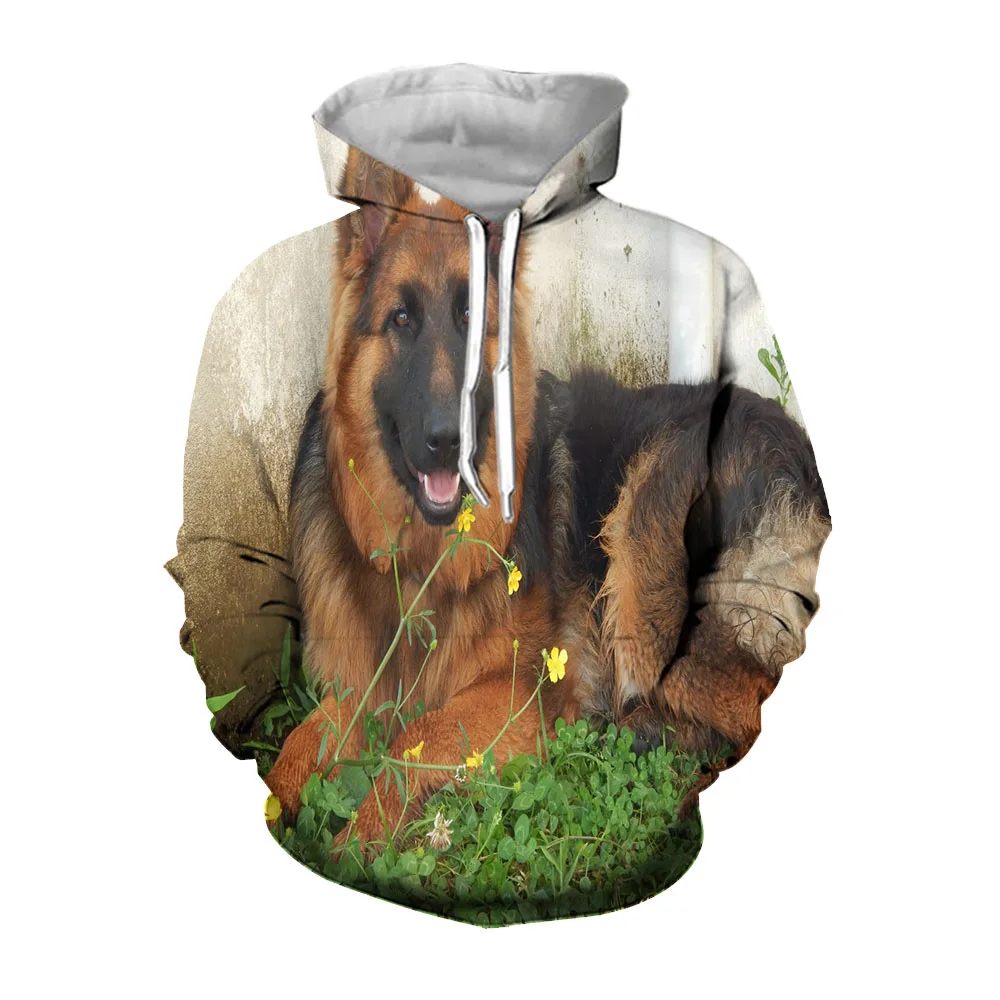 

Jumeast Printed Hoodie For Mans Naughty Cute Puppy Casual Loose Hooded Sweatshirt Men's Hoodies Streetwear Unisex Winter Tunic