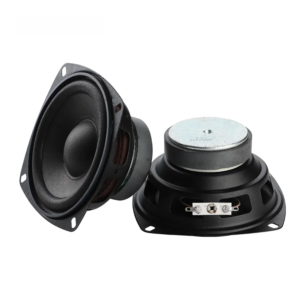 AIYIMA 2 pièces 4 pouces 105 MM haut-parleurs 4 Ohm 20W gamme complète haut-parleur bricolage Home cinéma Tweeter milieu de gamme Woofer amplificateur de son