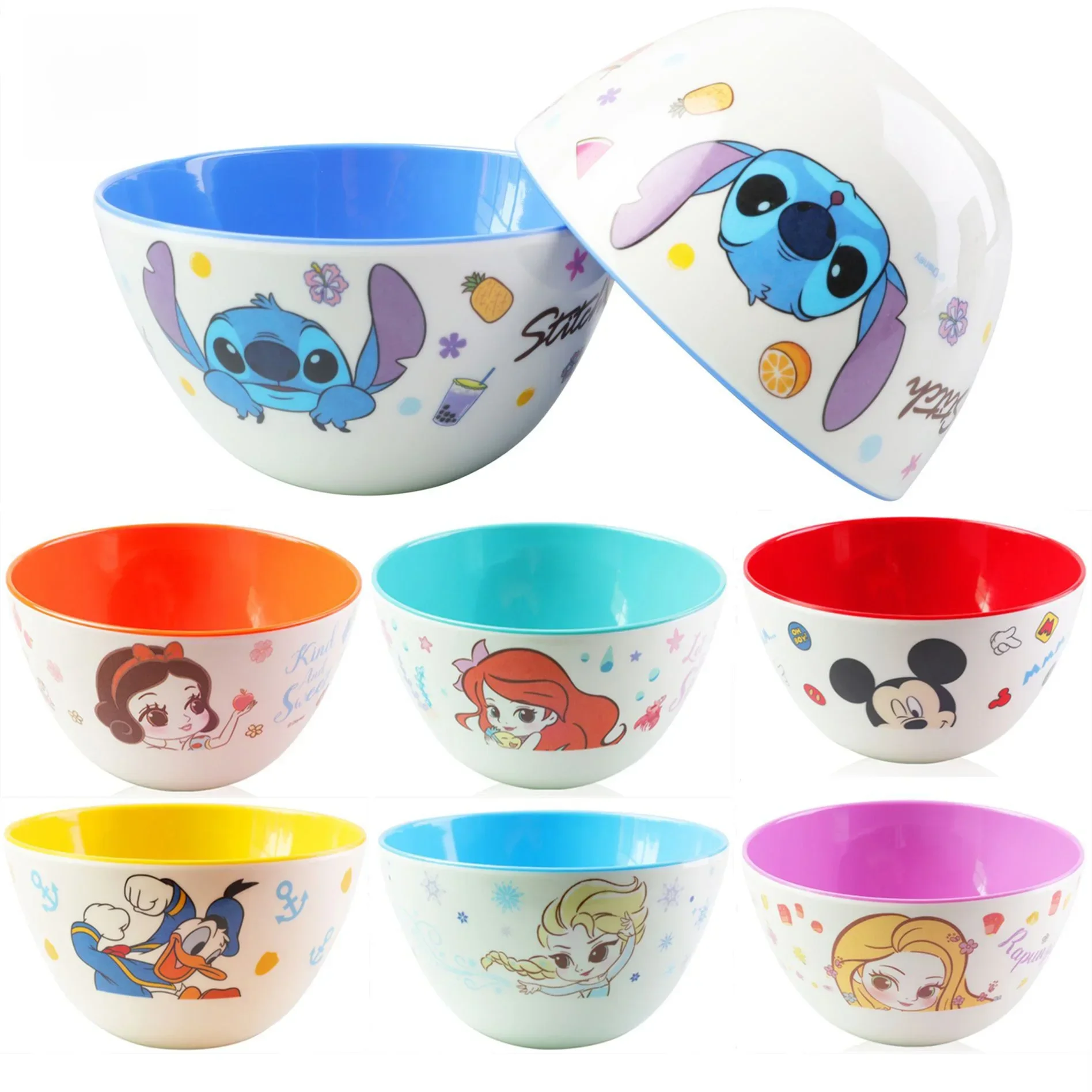 Disney Stitch Mickey Reiss chale Baby Cartoon Mickey Mouse Donald Ente gefroren Elsa Obsts alat