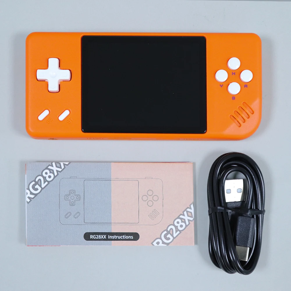 ANBERNIC RG28XX Retro Handheld Game Console 2.83-inch IPS Screen Linux OS Built-in 3100mAH Battery PSP Birthday Gift