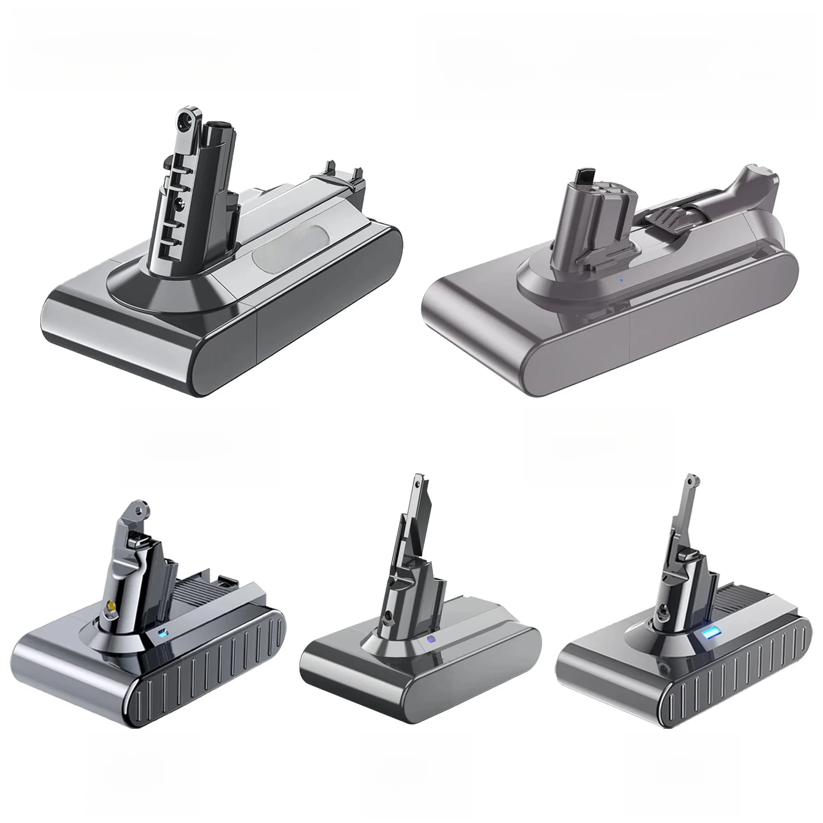 Bonacell Batterij Voor Dyson V6/DC58 V7 V8 V10 V11 SV11 SV15 Stofzuiger Vervangende batterij Oplaadbare Batterij 21.6V 25.2V - afbeelding 2