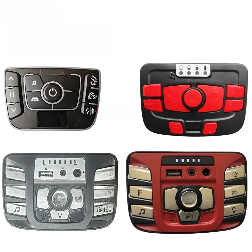 Voiture électrique pour enfants NEL903 S9088 2588 Guitar 1001 12V 24V, musique MP3, contrôleur central avant et arrière, console centrale d'alimentation