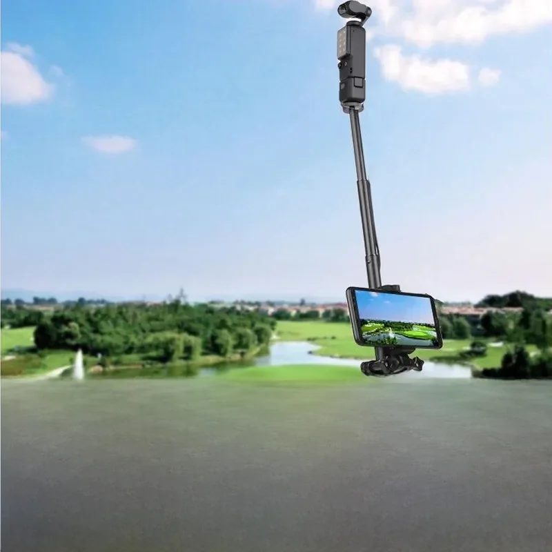Uchwyt do gimbala Selfie Stick Statyw Klips do telefonu komórkowego Metalowy uchwyt do akcesoriów do aparatu DJI Osmo Pocket 3 — zdjęcie produktu 7