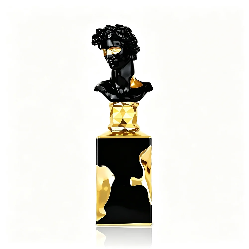 Luxury Black Gold Bust Bottle - огляд і ціна Perfume Fragrance Man