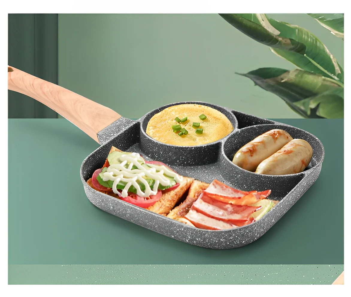 رخام غير لاصق للبيض طعام منفصل ، Rapida ، مخزن Neverdie ، 3 ثقوب #2