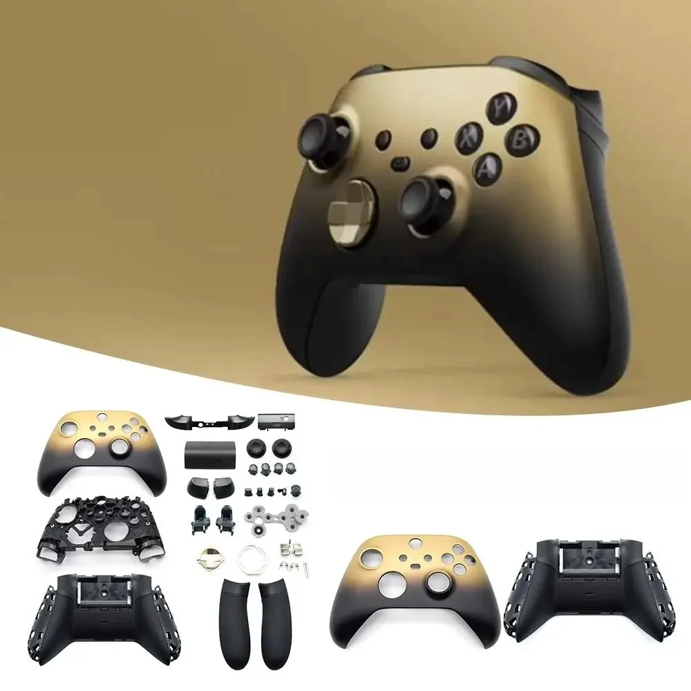 Coque arrière de remplacement pour contrôleur de jeu, couvercle de plaque frontale, boîtier de manette de jeu, réparation de coque, couvercle de contrôleur Durable