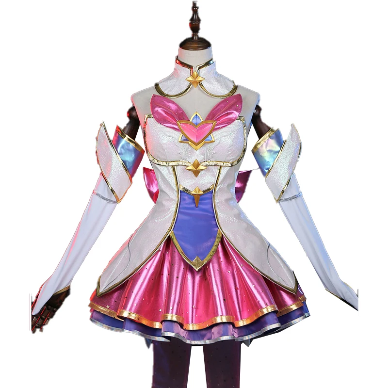 Disfraz de Cosplay de LOL Star Guardian Kai'sa de tela de alta