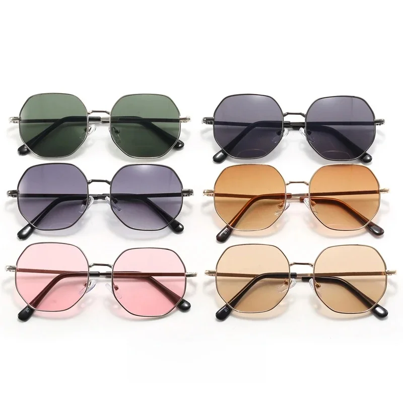 Neue gerade Metalls onnen brille, klassische Kinder brille für Jungen und Mädchen