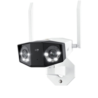 [Refurbished IP Camera]Reolink 4K Dual Lens Outdoor Security Camera Smart Detection 2-way Video Surveillance Duo 2 WiFi