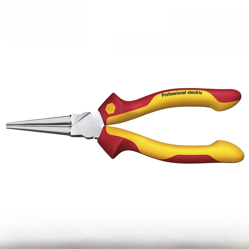 Wiha 26735 Pliers 160mm Long Round Nose Electric Pliers 1000V-teseted Full Protection and Long Service Life