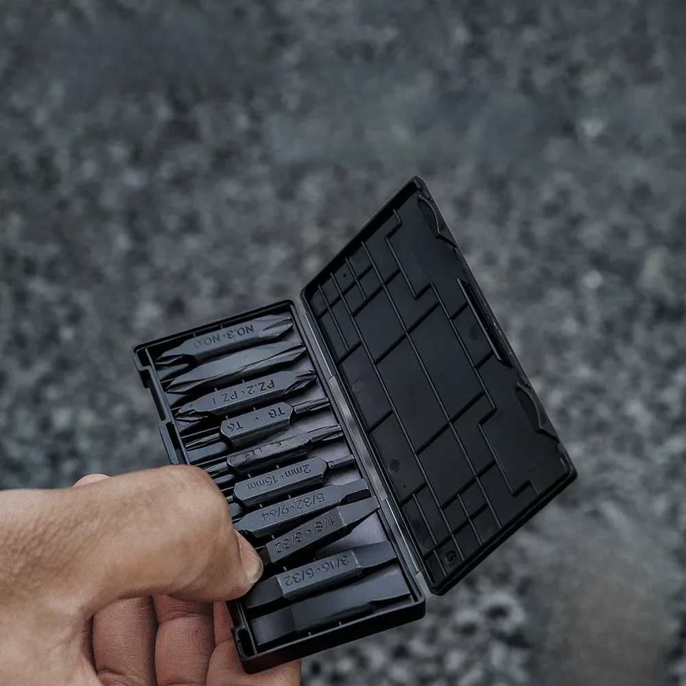 NexTool Multitool Accessories Bits Kit 20 Types Magnetic Screwdriver Bits Set for Pocket Tool E1 Flagship Captain Multi Tools