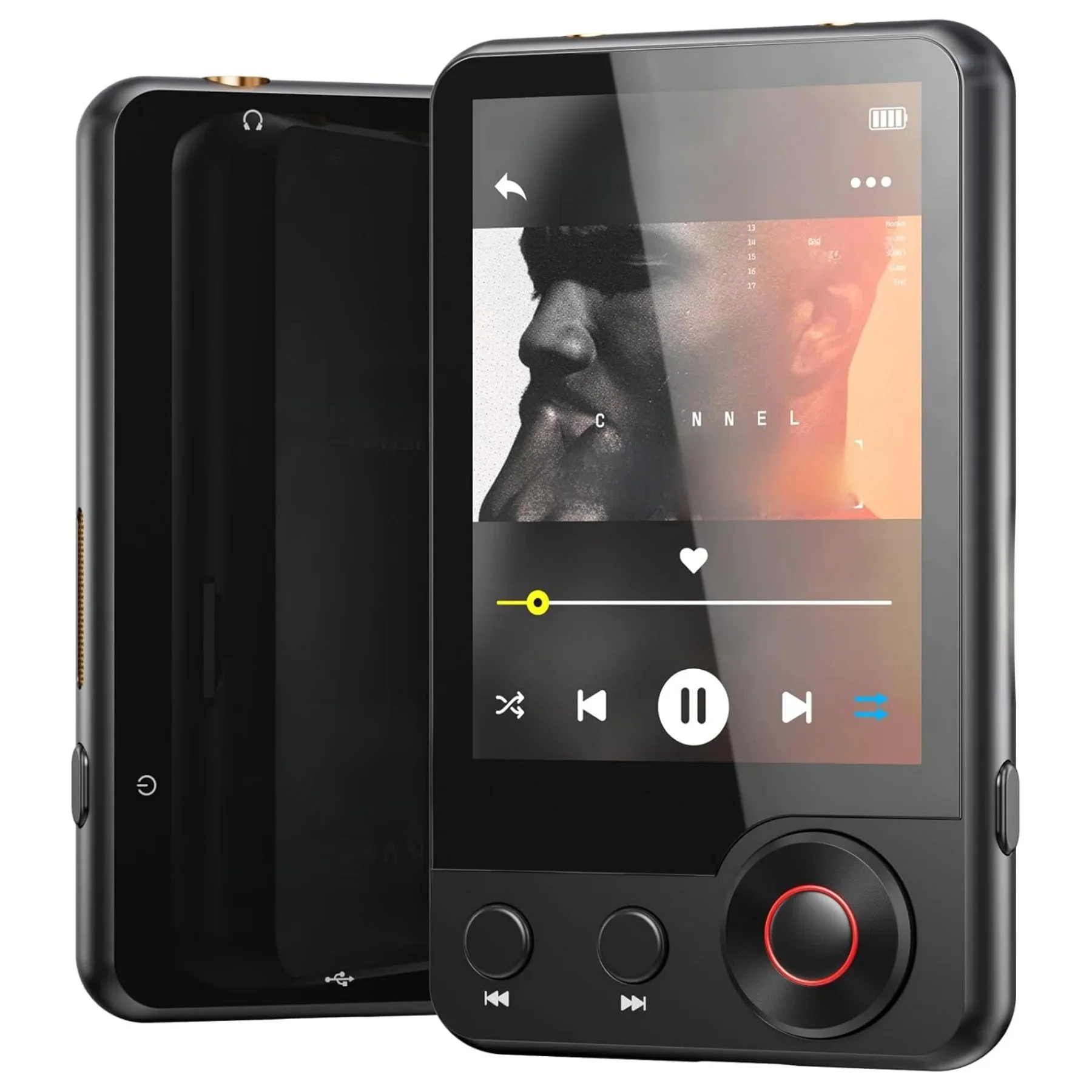 MECHEN 64GB/128GB MP3-speler met Bluetooth 5.3, 2,4' draagbare muziekspeler met volledig touchscreen en luidsprekers - afbeelding 2