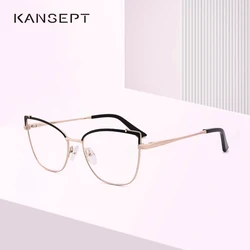 KANSEPT Women's Glasses Frames for Glases Glass Optical Lenses Woman Trend 2024 Eyepieces Womens Sunglasses Eyewear Mens Grade