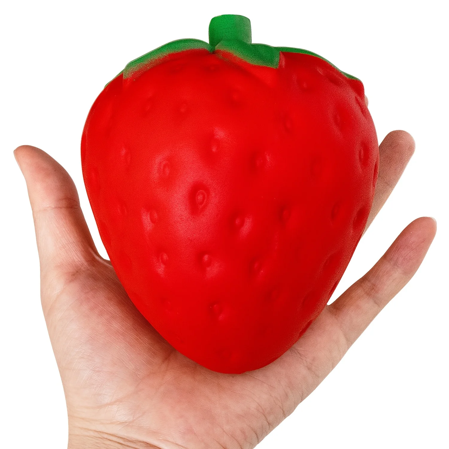 Jumbo Aardbei Fruit Schattig Squishy Voedsel Squishies Crème Geurende Langzaam Stijgende Knijp Speelgoed Telefoonband Originele verpakking