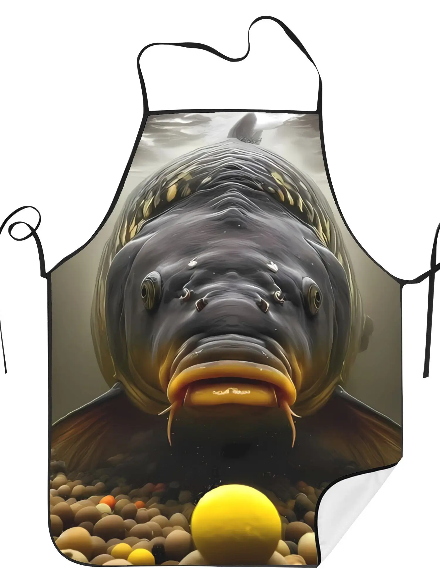 1 Piece Carp Apron, Featuring a Vintage Design with Underwat