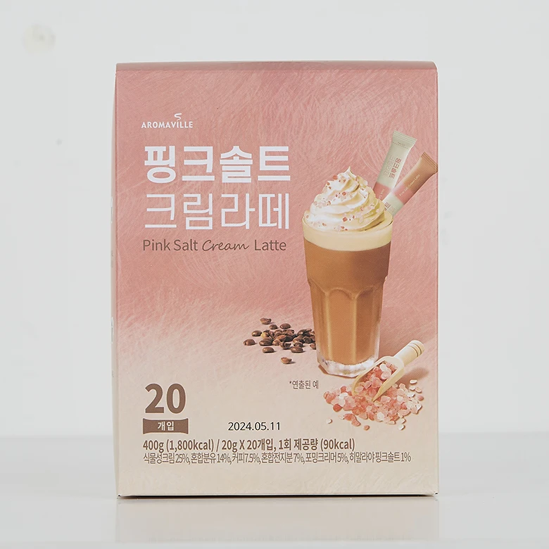 아로마빌 핑크솔트 크림라떼 20gX20스틱 라테
