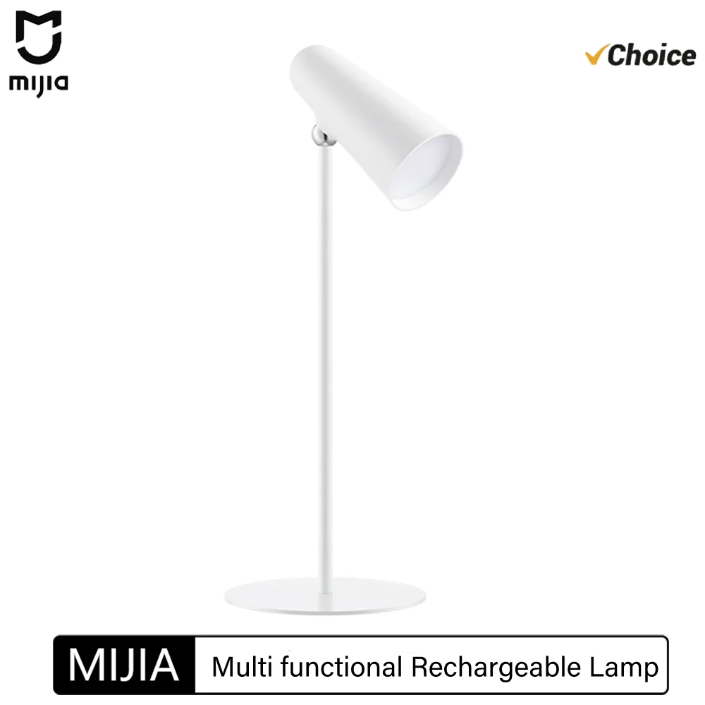 Original Mijia Multifunction Desk Lamp Type-c Rechargeable 3 In 1 Portable Reading Table Rendering Light Clip Lamp Flashlight CN