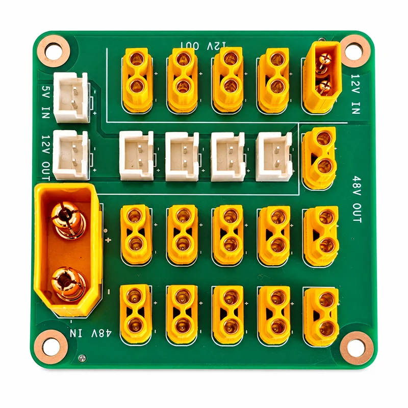 Drone Battery High Voltage - 1개, 48V/12V/5V 전원 분배 보드, XT90