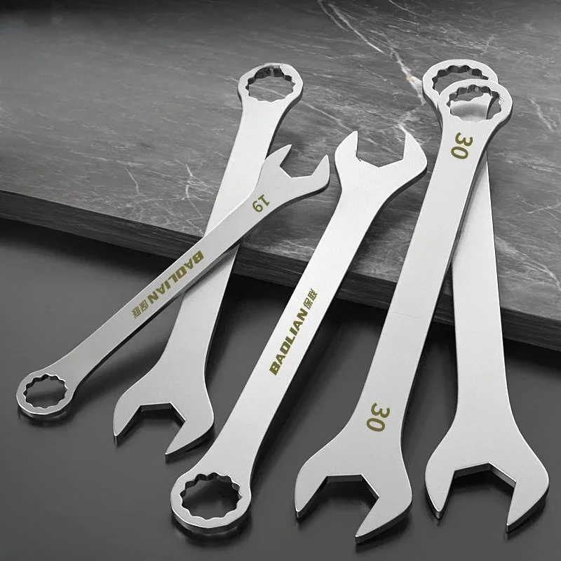 AliExpress NONE Thin Open End Wrench 5-32mm Ratchet Spanner Multi-Function Double-end Fixed Open-end Wrench Bicycle Motorcycle Car Repair Tools