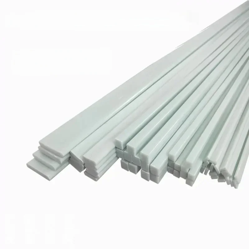 FiViolet-Bande plate en fibre de verre, barre carrée, support en plastique renforcé dur, bande isolante, haute température, le plus récent, 02/10/2018