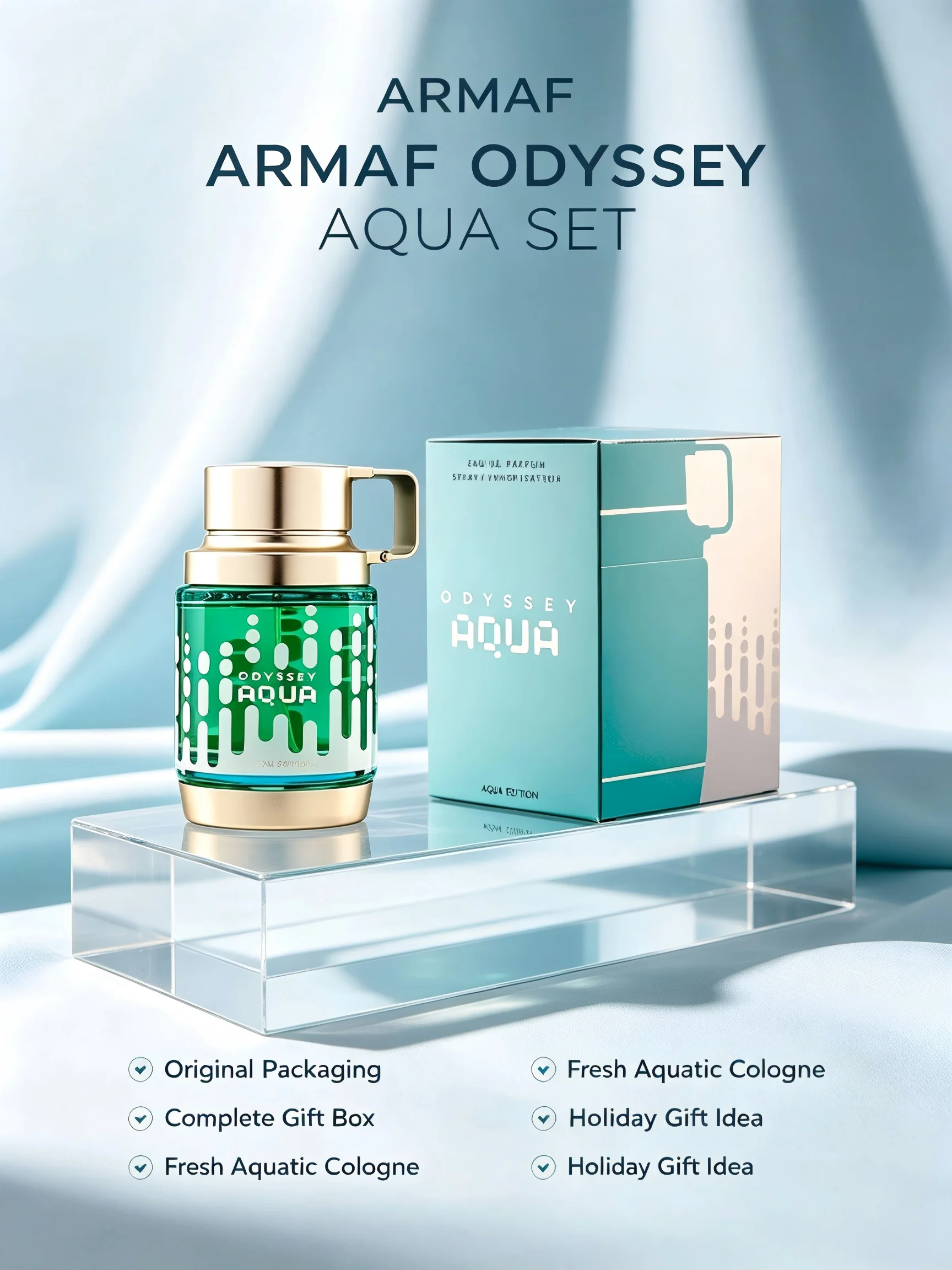 Armaf Odyssey Aqua Men's EDP, - Perfume Aqua Fragrance ulasan dan harga